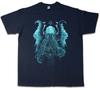 LIGHTNING CTHULHU T-SHIRT Wars Horror Arkham H. P. Miskatonic