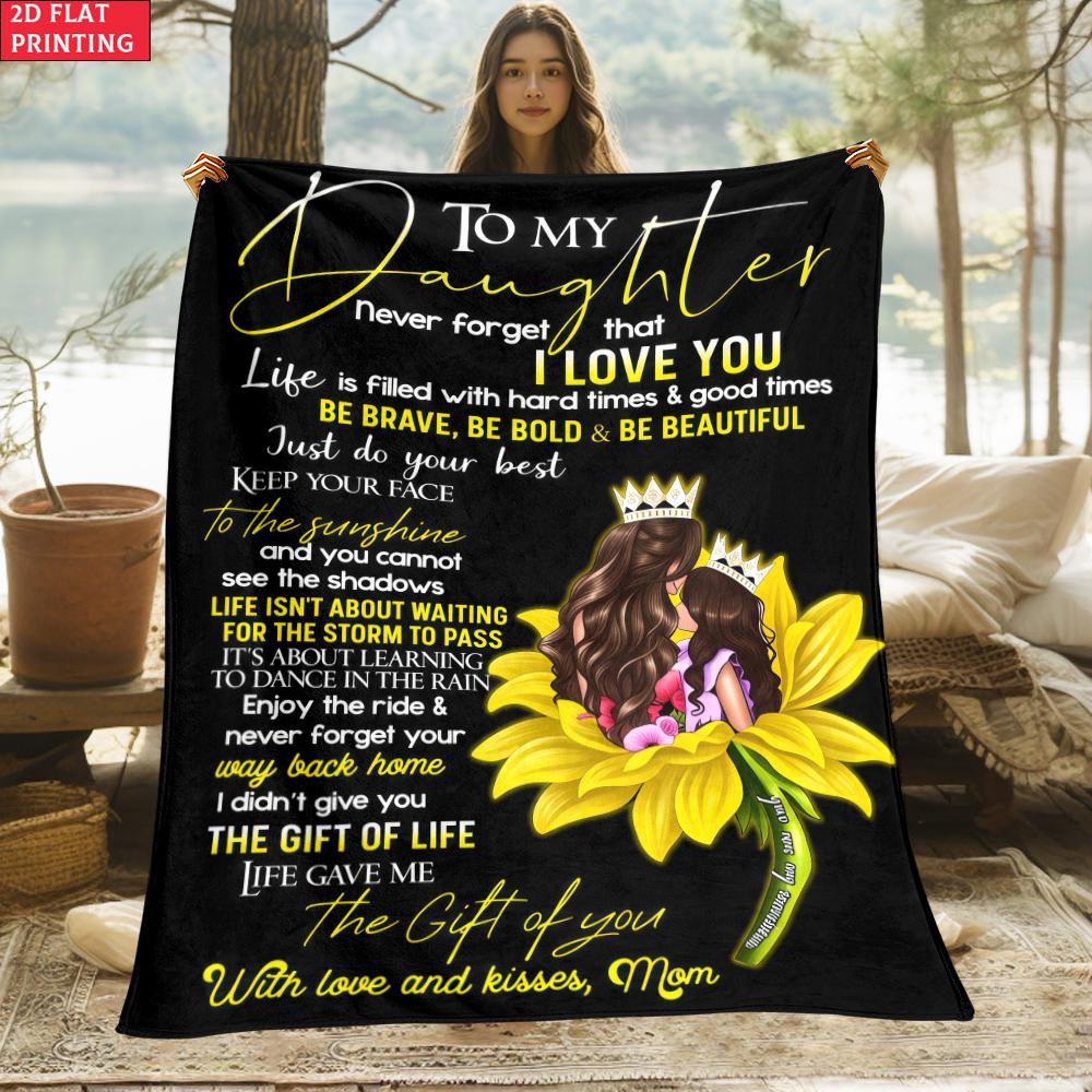 Mother's Day Print thin Flannel Blanket for Bedrooms,Living Rooms,Sofas Blankets,Lunch Breaks,blankets fluffy blanket