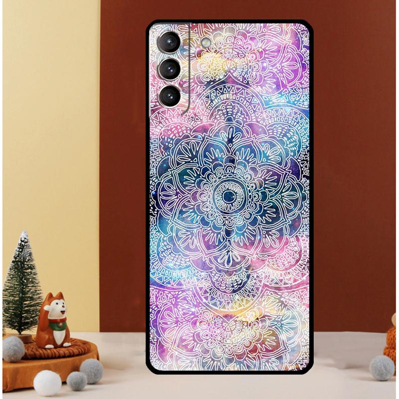 Чехол с индийским узором мандала для Samsung Galaxy S25 S26 Ultra S20 S21 S22 S23 S24 Ultra S10 Plus S25 FE Чехол Funda