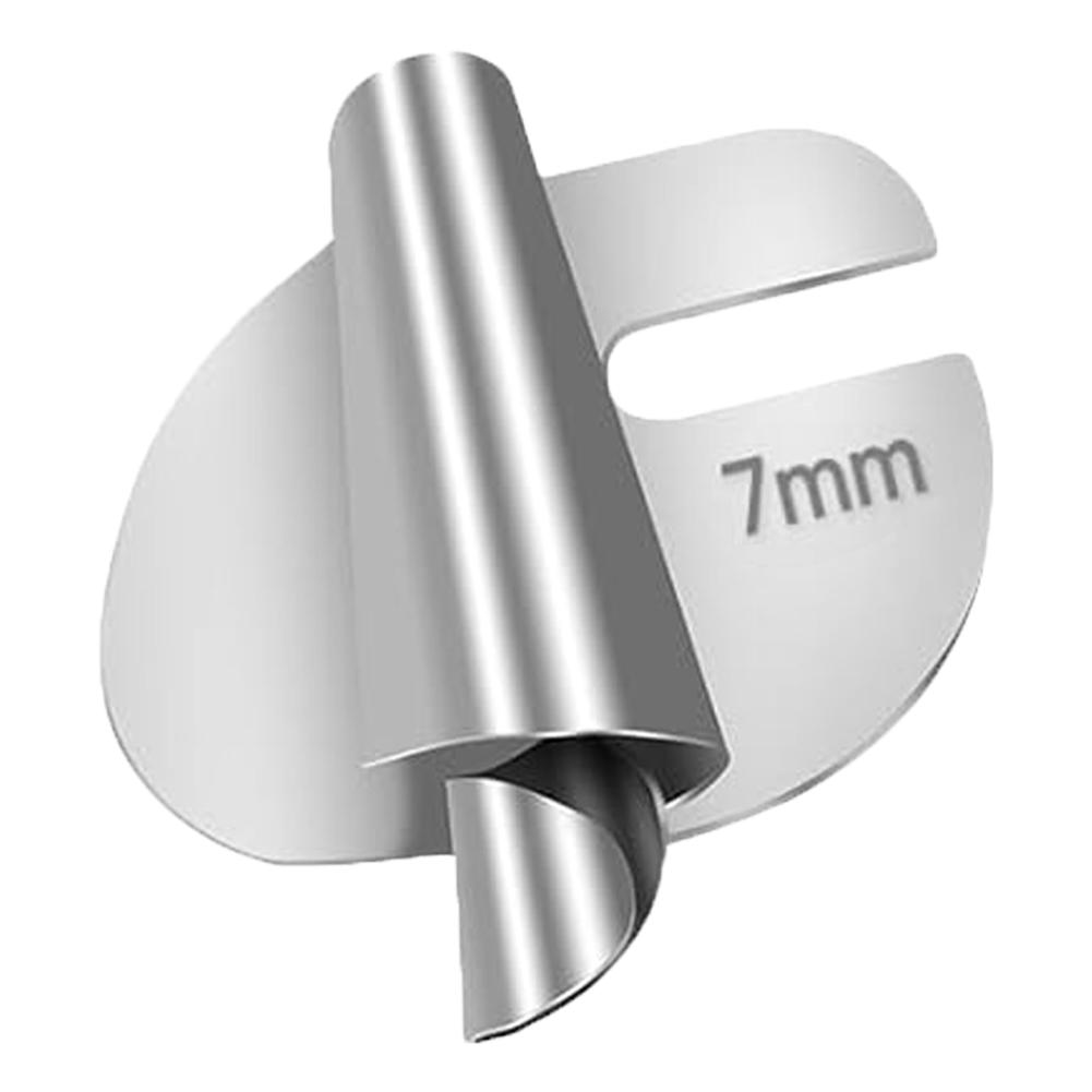 1/8pcs Stainless Steel Sewing Rolled Hemmer Foot 3mm-10mm Universal Sewing Hemming Puller Machine Presser Foot DIY Crafts Tool