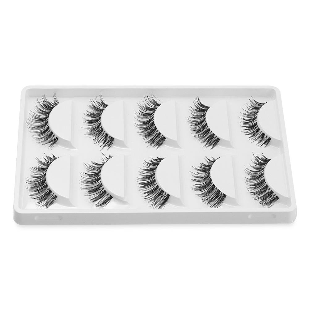 5 Pairs New Cross Soft False Eyelash Eye Lashes Extension Cosmetic