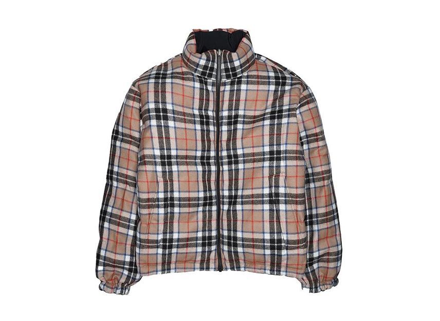 Supreme Reversible Puffer Jacket Black