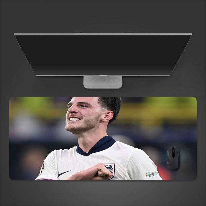 Rice Mouse Pad, Large Gaming Desk Mat, Non-slip XXL Mousepad for Laptop & Tablet, Mini PC Playmat with Stitched Edges