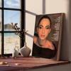 Известная певица Sade Винтажная серия Качественные отпечатки и плакаты Водонепроницаемая бумага Наклейки Плакаты и наклейки для кофейни и бара