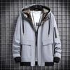 Весна и осень мужская повседневная модная куртка свободная рабочая одежда куртка с капюшоном мужское пальто ветровка