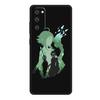 Чехол для телефона Samsung S21 Plus S20 Fe S9 S8 S10 Lite S22 Ultra 5g Note 20 10 S7 S10e Soft Genshin Impact аниме