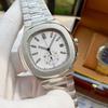 Patek Philippe Nautilus 5980 Автоматический Хронограф из Нержавеющей Стали Мужские Часы