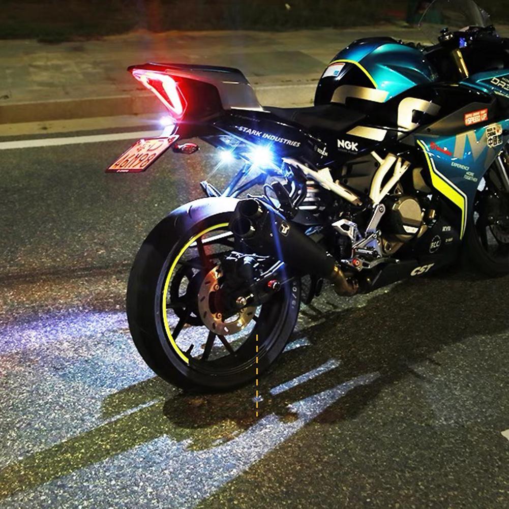 2Pcs 7 Colors Drone Strobe Light USB LED Anti-Collision Bike Tail /Model Aircraft Night Flying Mini Signal Flashing Warning Light