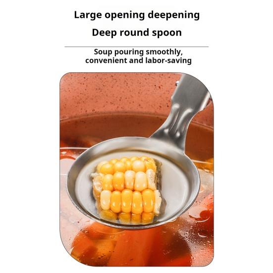 Складной набор посуды из нержавеющей стали с запирающейся ручкой, портативная лопатка для кемпинга, ложка, лопата