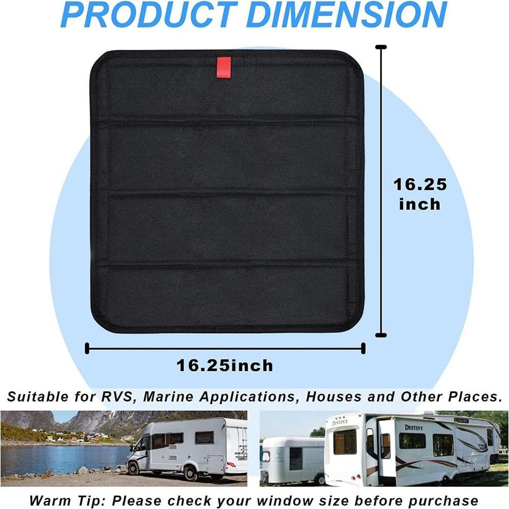 Collapsible Skylight Sunshade Reflective Blackout RV Skylight Shade Interior Sun Protector  Travel