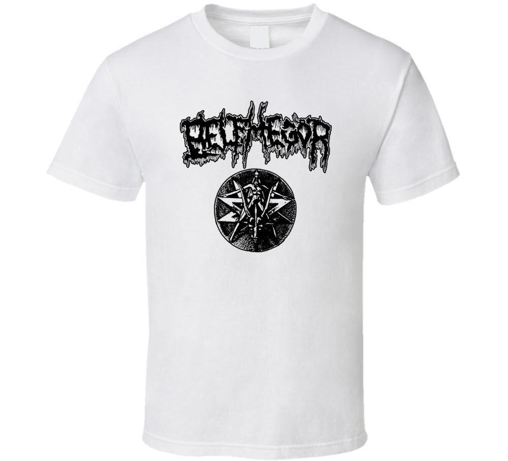 Belphegor Black Metal Band White T-Shirt