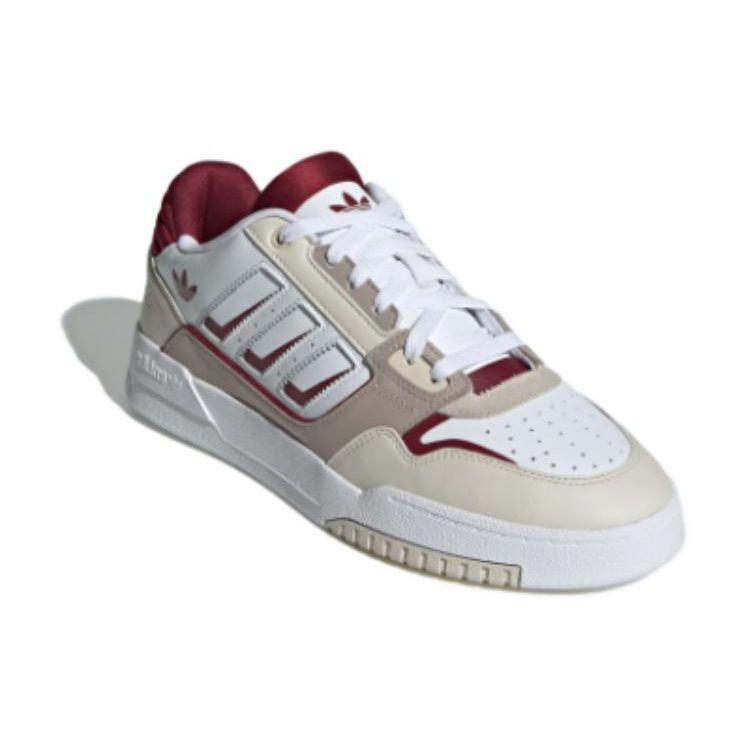 Adidas Оригинальные низкие кроссовки Originals Drop Step 2.0 Удобные Универсальные Простые Низкие Кеды для Скейтбординга Унисекс Белый Серый Красный IG4335