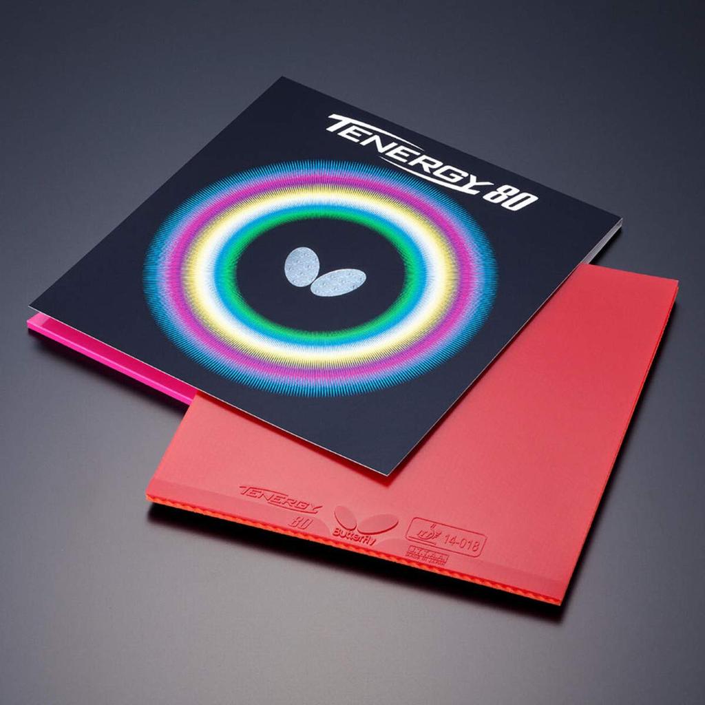 Butterfly Накладка для настольного тенниса Tenergy 80 Back Soft Tension 05930 черная, очень толстая (Вращение)