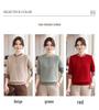 Year of the Rat Red Velvet Sweater for Mid-Aged and Elderly Women - Chinese Style Warm Winter Clothing