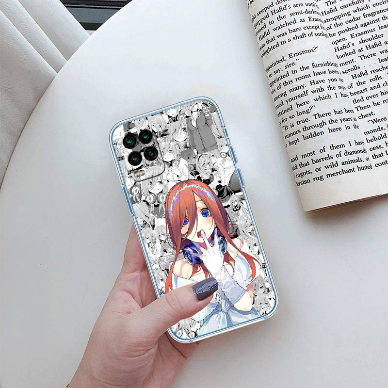 IR19 Мику Нино Ицуки Накано Чехол для Motorola E22S E7 G6 G7 G8 G9 Plus Power Play G10 G20 G04 E30 E40 E22 E20 E13 E15 G22 G23 G05 G75 G35 G55