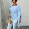 2025 New Autumn Style Elegant Long-sleeved Shirt Fashionable Casual Women's Pullover