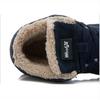 Unisex Korean Winter Snow Boots with Warm Wool Insole, Lightweight High-Top Design, Plus Size Cotton Shoes.