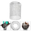 1pc Metal Mesh Gutter Pipe Strainer Mesh Cover Mesh Guards Gutter For Leaf Debris Trap Drain Pipe Cover Downpipe Protection