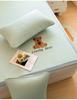Three piece set of embroidered A-class bean mat, PE polyester double jacquard bean mat, student dormitory mat
