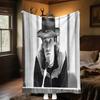 1pc Udo Lindenberg Retro Poster blanket, al season lightweigh Poster blanket home office outdoor nap multifunc Poster blanketional blanket