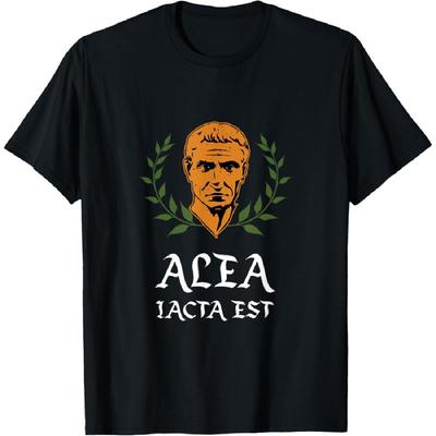 Alea iacta est - Жребий брошен Латинский Юлий Цезарь Подарок Футболка