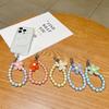 Pendant Mobile Phone Bead Chain Wrist Strap Mobile Phone Lanyard Bead Phone Charm Strap  Key Chain