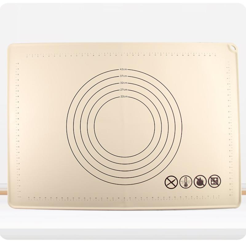 Силиконовый коврик для выпечки, противень, пищевой, бытовой, прочный, долговечный, для замешивания теста, для кухни, раскатывания большого количества теста, антипригарное покрытие