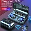 F9 TWS Беспроводные наушники Bluetooth Стерео наушники 5,0 Спортивные водонепроницаемые беспроводные наушники с шумоподавлением и микрофоном 2000 мАч