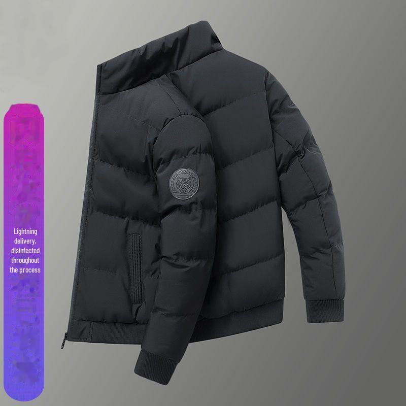 Men's Winter Thickened Cotton Jacket, New Casual Youthful Style, Trendy All-Match Top