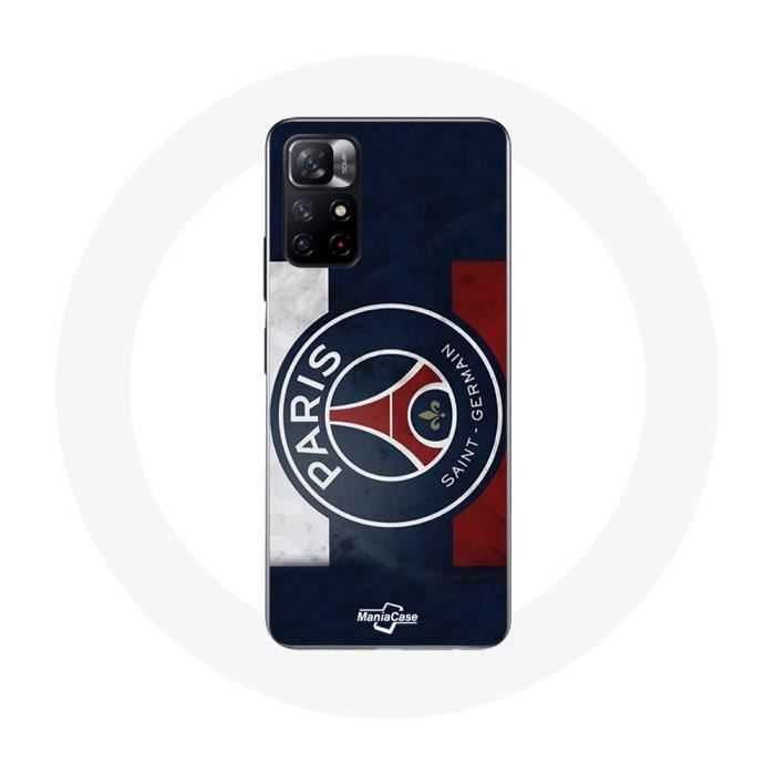 Coque - PSG - Xiaomi Redmi Note 11s 5G - Souple - Sportif - Blanc