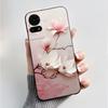 For TCL 50 LE K23 K24 Case Back Cover Luxury Butterfly Flowers Black Shockproof Soft Silicone Bumper Phone Casing TCL 50LE Coque