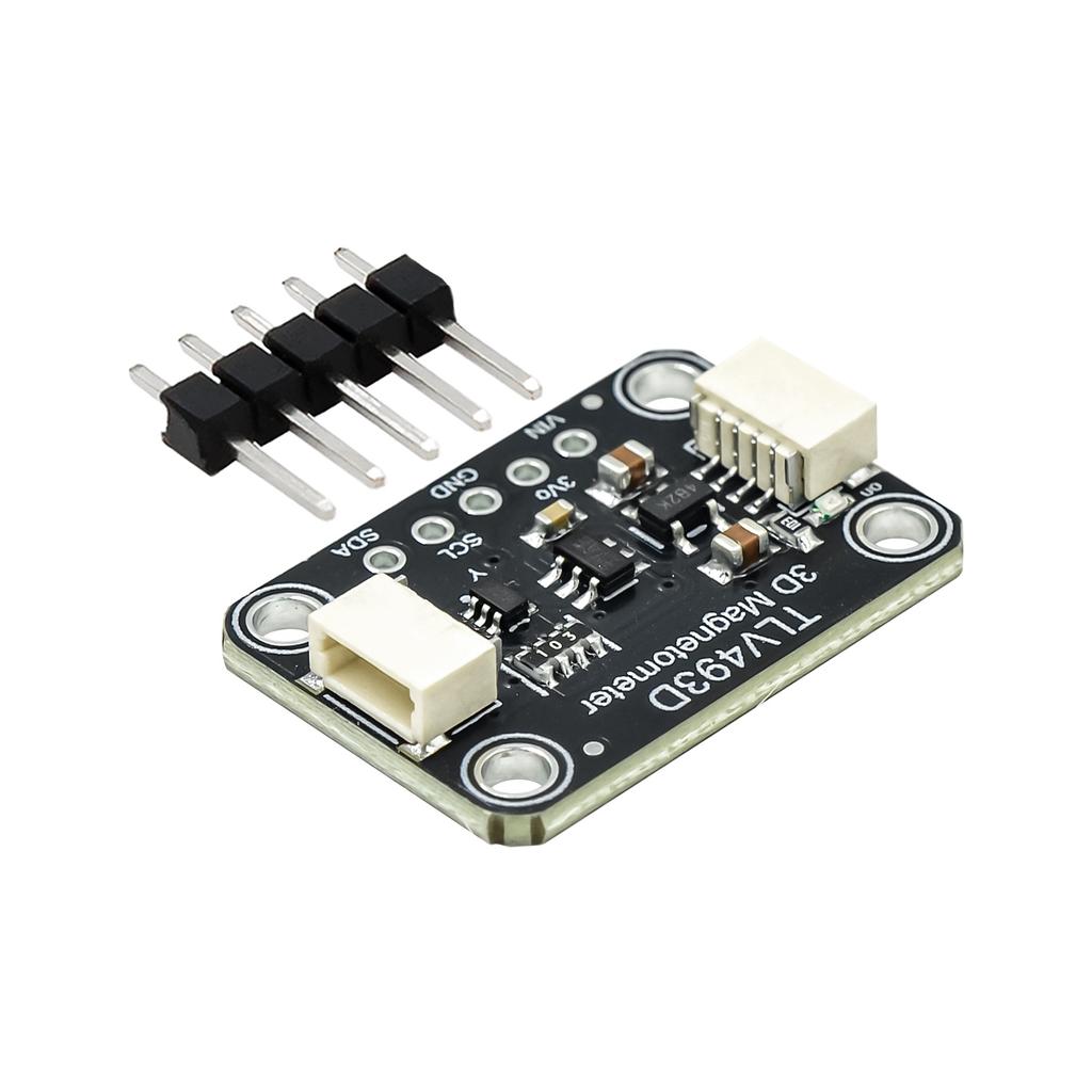 TLV493D Three-axis Magnetometer Module With 1MBit/s 12 Bit Resolution I2C Interface for STEMMA QT Qwiic 3D Detection