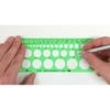 Shinwa Sokutei Template Circle Ruler Small 66003