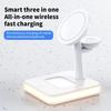Magnetic 30W 3 in 1 Wireless Charger Stand For iPhone 12 13 14 15 Pro Max Airpods Apple watch 8 7 6 5 Fast Charging Dock Station