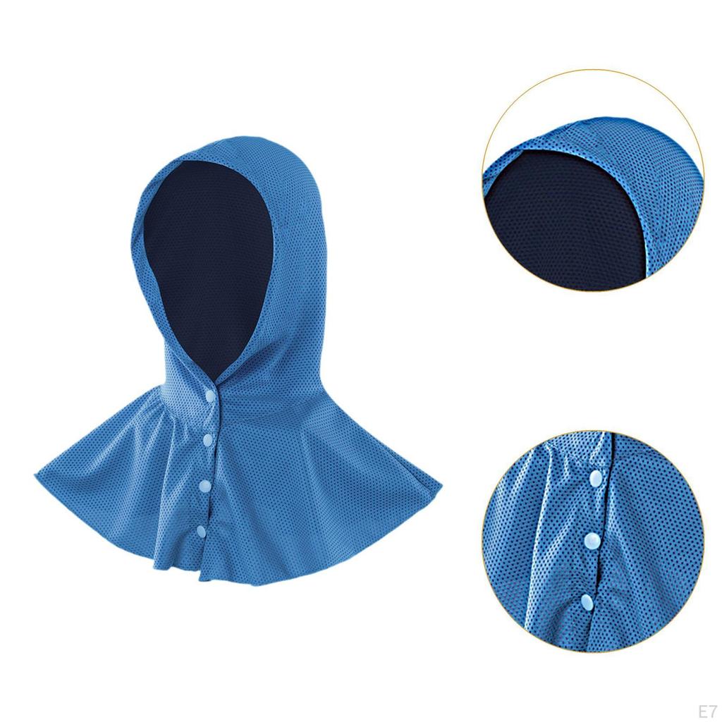 Охлаждающее полотенце с капюшоном, быстросохнущее, для шеи и лица, для погоды на открытом воздухе