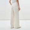 LESS Women's Loose Wide-Leg Hemp-Linen Trousers