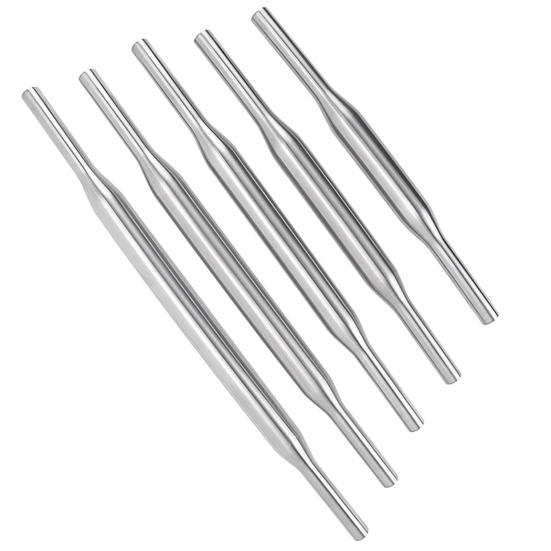 Скалка из нержавеющей стали с антипригарным покрытием, валик для теста, пиццы, лапши, пельменей, инструмент для изготовления печенья, кухонные аксессуары