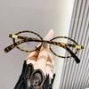 Ретро-очки в овальной оправе для женщин, стильные модные очки для чтения и работы за компьютером, защита от синего света.