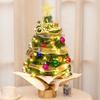 Christmas Small Mini Christmas Tree Tabletop Ornament 45cm60cm Luminous Tree Ornament Craft Gift