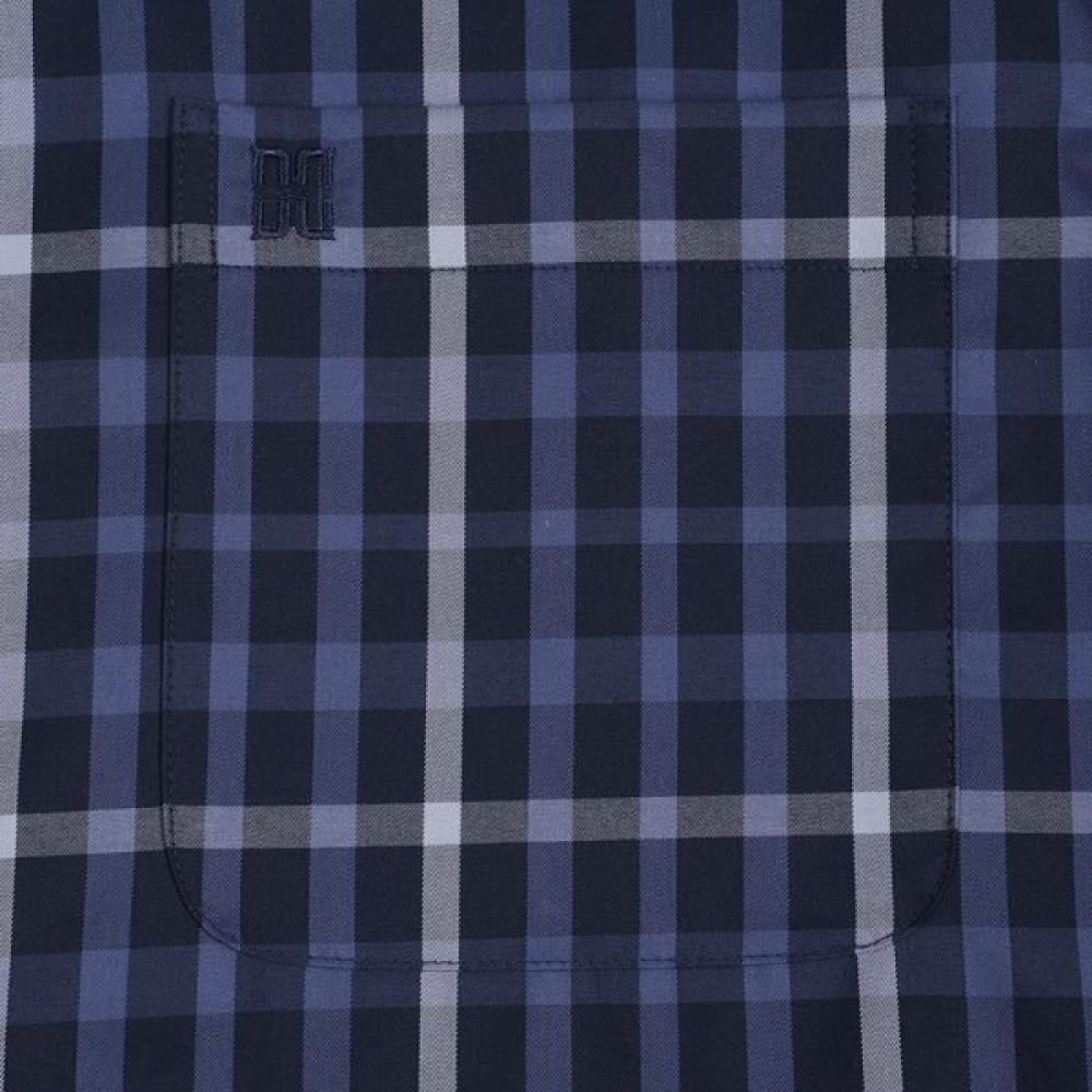DakS Men S Medium Check 100 Cotton Regular Fit Shirt dmp1Shcl142n1