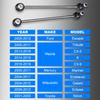 K80296 Sway Bar Link Front, Stabilizer Bar Link Compatible with Ford for Escape, for Mercury for Mariner, for Mitsubishi
