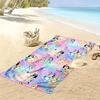 Bluey Print Beach Towel, Large Soft Quick Dry Towel for Beach Camping Swimming