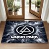 Linkin Park Design Crystal Velvet Rug Soft Decorative Mat for Bedroom Entrance