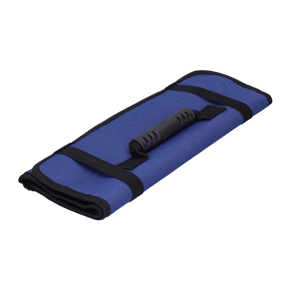 22 Pockets Reel Type Tool Bag Oxford Cloth Tool Storage Bag Durable Tool Pouch Organizer Carpenter