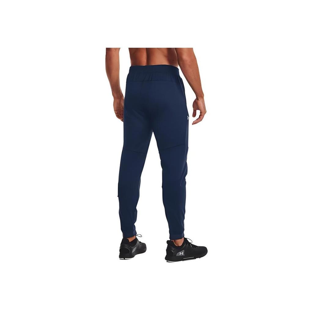 Under Armour Training Fleece Pants Men Bottoms Navy 1359147-408