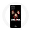 Case - La Casa De Papel - Samsung Galaxy A12 - Soft - Black - Mask and Logo