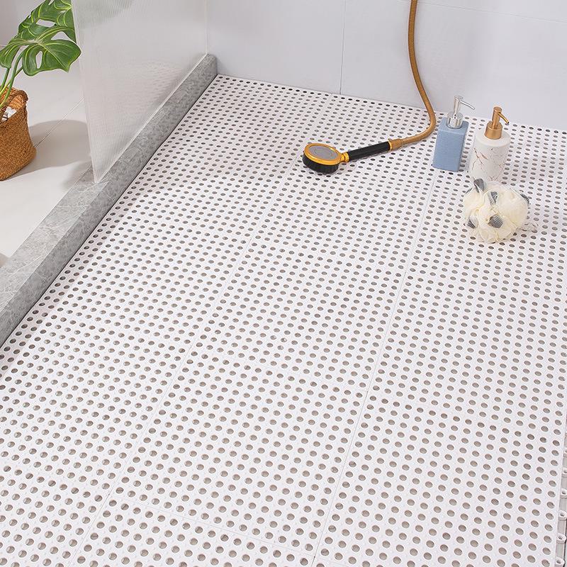 Bathroom Anti-Slip Full-Paved Splicing Mats – Thickened, Waterproof, and Anti-Fall for Toilets