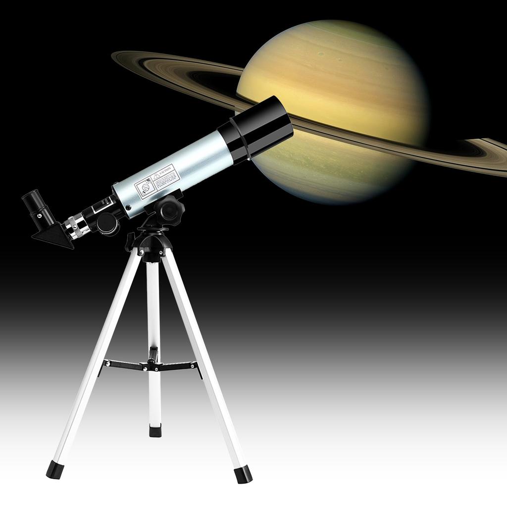 Astronomical Telescope Compact Portable Telescope of 90X Magnification with Adjustable Tripod for Kids Beginners