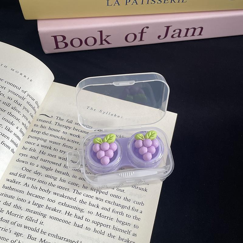 Чехол для контактных линз Новый чехол для контактных линз с пинцетом, набор присосок, портативный контейнер, коробка для контактных линз для женщин и мужчин