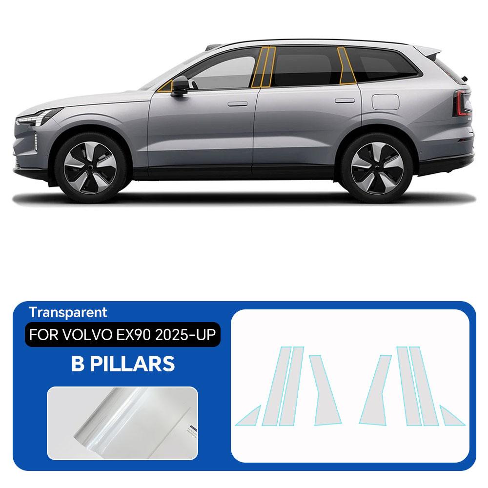 Для Volvo EX90 2025 Polestar 3 Автомобильный Центральный Контроль Навигация Дисплей Приборной Панели Защитная Пленка Наклейка в Салон TPU PPF